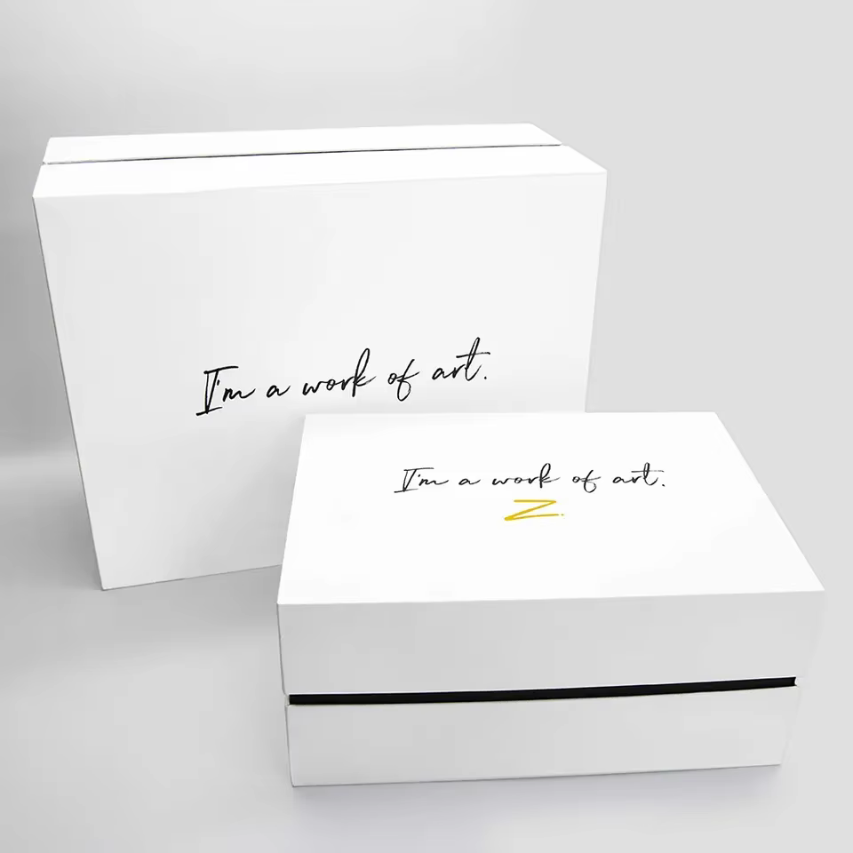Custom White Packaging Boxes